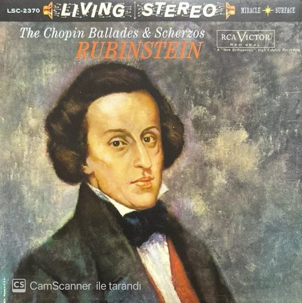 Rubinstein The Chopin Ballades & Scherzos CD ürün görseli 1