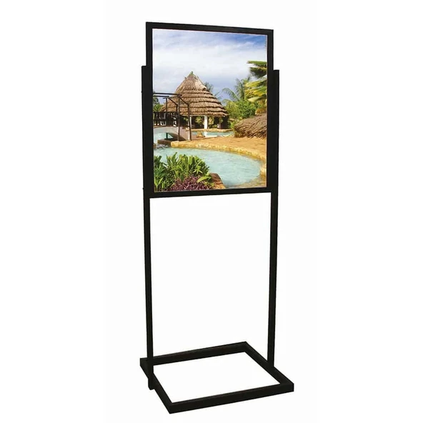 Eko Poster Pano Tek Katlı 70x100cm Siyah ürün görseli 1