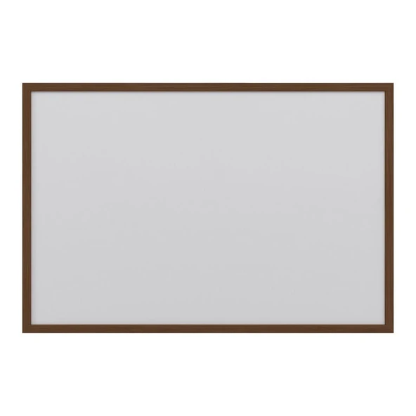MDF Çerçeve Yazı Tahtası 90x120cm - Beyaz ürün görseli 1