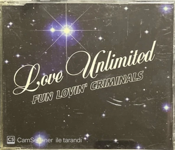 Fun Lovin' Criminals Love Unlimited Maxi Single CD ürün görseli 1