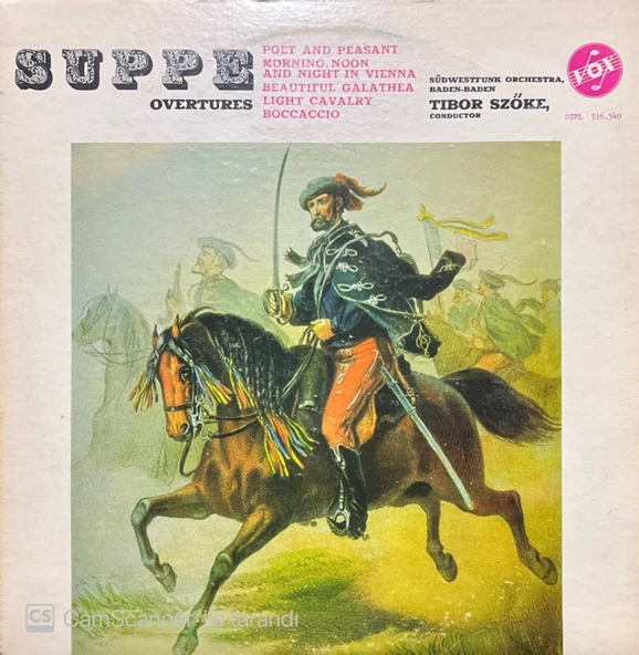 Suppe Overtures LP Plak ürün görseli 1