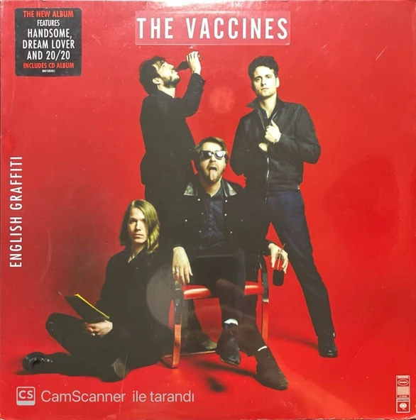 The Vaccines English Graffiti LP Plak ürün görseli 1