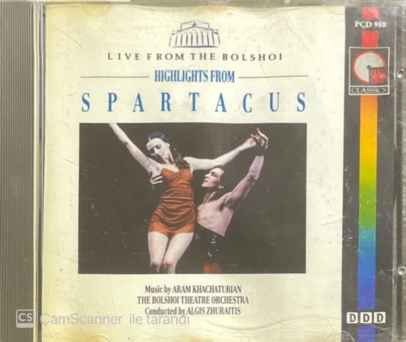 Spartacus CD ürün görseli 1
