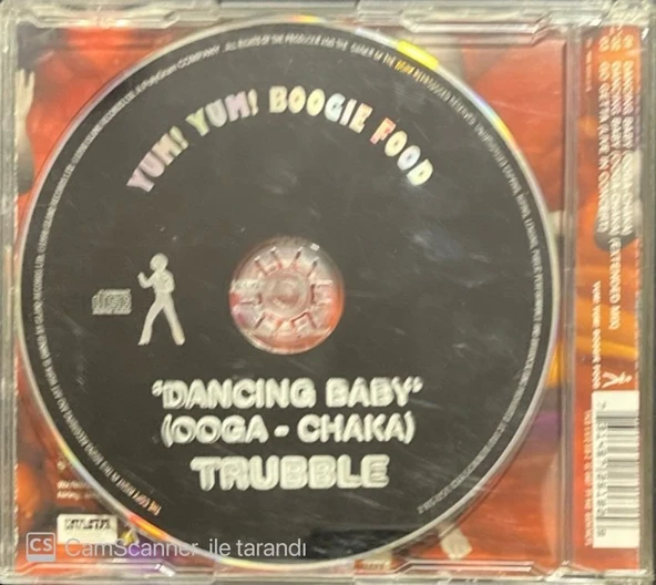 Trubble Dancing Baby Maxi Single CD - Resim 2