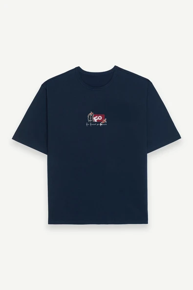 Koi Oversize T-shirt - Resim 4