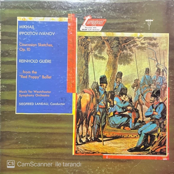 Mikhail Ippolitov-Ivanov Caucasin Sketches LP Plak ürün görseli 1