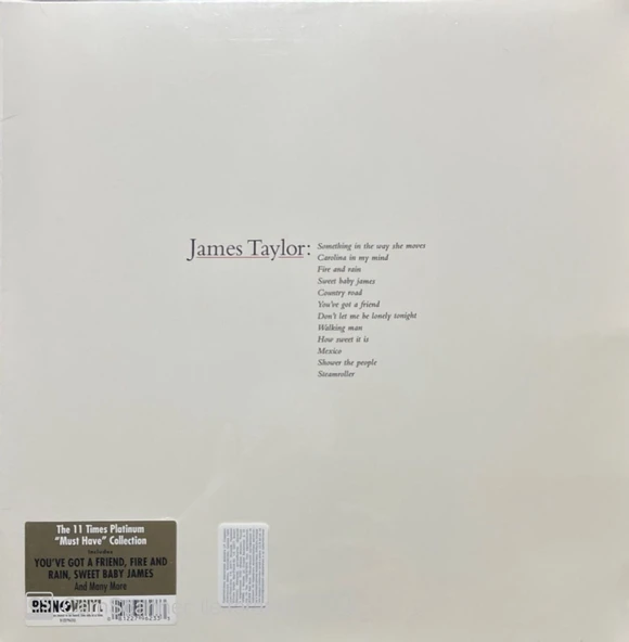James Taylor James Taylor's Greatest Hits LP Plak ürün görseli 1