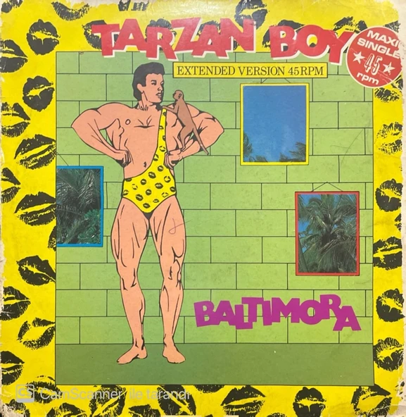Baltimora Tarzan Boy LP Plak ürün görseli 1