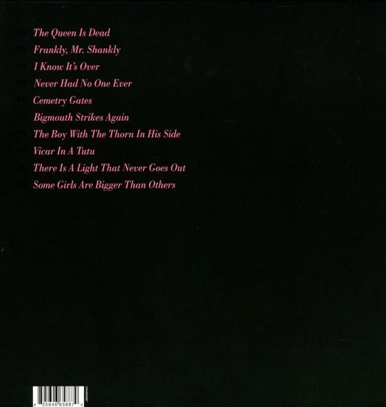 The Smiths The Queen Is Dead LP Plak - Resim 2