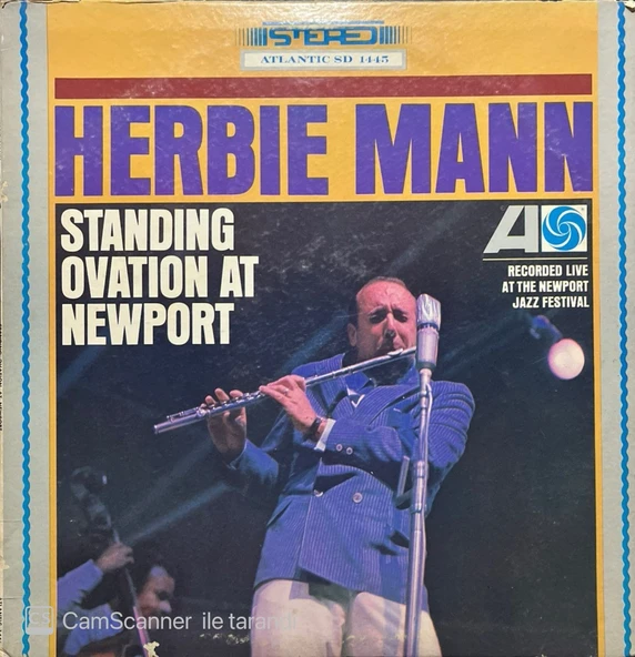 Herbie Mann Standing Ovation At Newport LP Plak ürün görseli 1