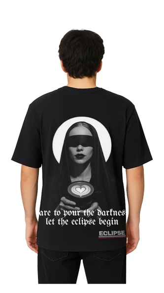 Eclipse Oversize T-shirt - Resim 3