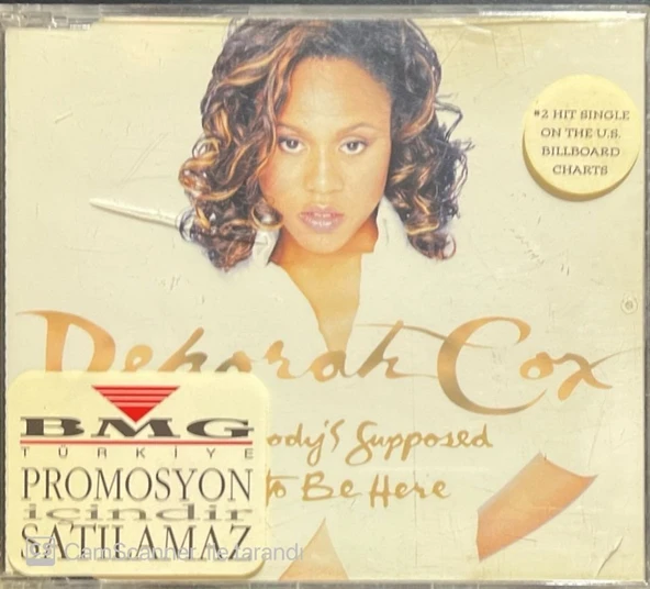 Deborah Cox Nobody's Supposed To Be Here Maxi Single CD ürün görseli 1