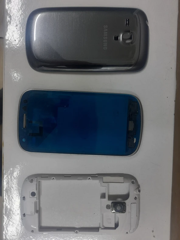 Samsung s3 mini 8190 orta çıta kapak kasa takımı ürün görseli 1