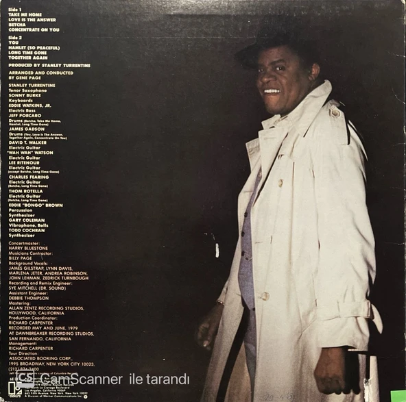 Stanley Turrentine Betcha LP Plak - Resim 2