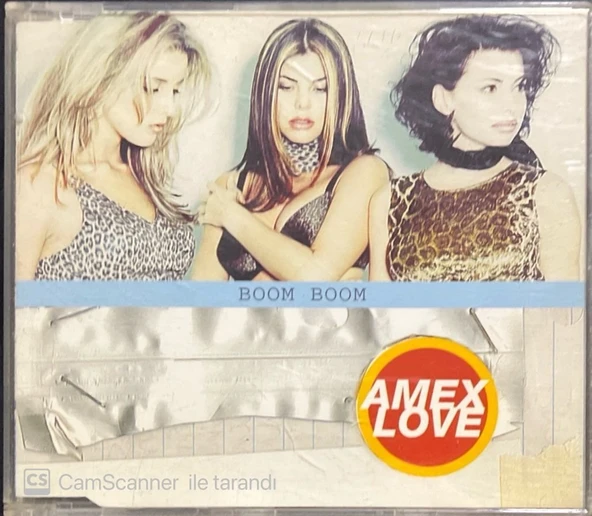 Amex Love Boom Boom Maxi Single CD - Resim 2