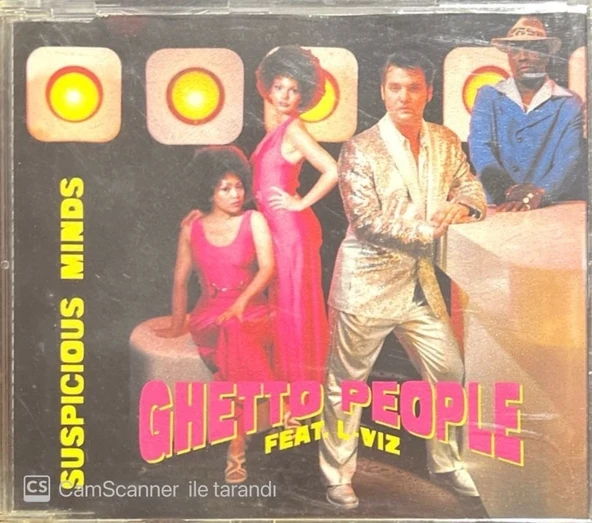 Ghetto People Feat L-Viz Suspicious Minds Maxi Single CD ürün görseli 1