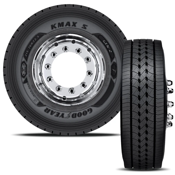 Goodyear 215/75R17.5 128/126M Ön Aks Kmax S Gen-2 (Kış) (2026) ürün görseli 1