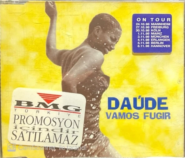 Daude Vamos Fugir Maxi Single CD ürün görseli 1