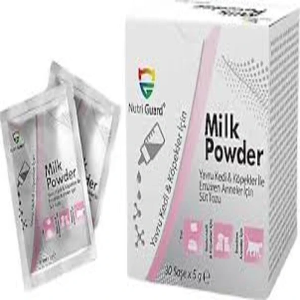 Nutriguard Milk Powder Kedi & Köpek Süt Tozu 30x5 gr Saşe (İshal Yapmaz) ürün görseli 1