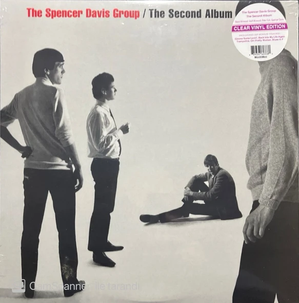 The Spencer Davis Group The Second Album Limited Edition Clear Vinyl Edition LP Plak ürün görseli 1