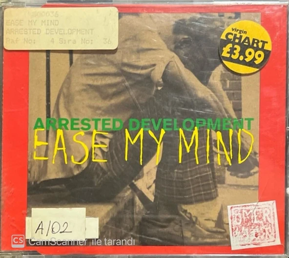 Arrested Development Ease My Mind Maxi Single CD ürün görseli 1