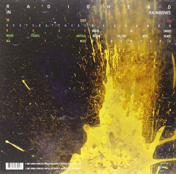 Radiohead In Rainbows LP Plak - Resim 2