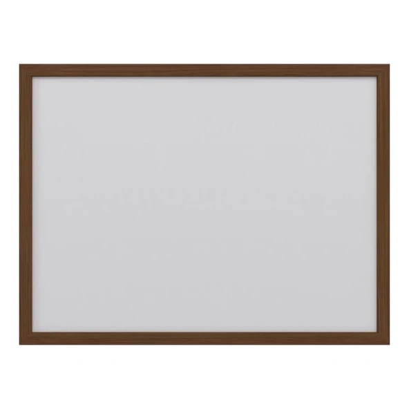 MDF Çerçeve Yazı Tahtası 45x60cm - Beyaz ürün görseli 1