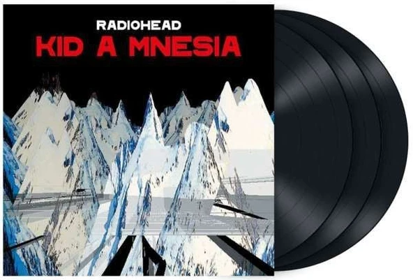 Radiohead Kid A Mnesia Triple LP Plak - Resim 2