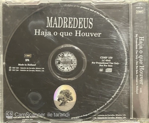 Madredeus Haja O Que Houver Maxi Single CD - Resim 2