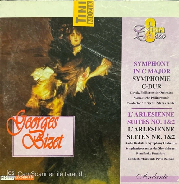 Georges Bizet Symphony In C Major CD ürün görseli 1