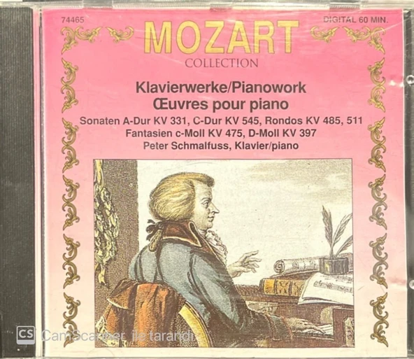 Mozart Sonaten Fantasien Rondos CD ürün görseli 1