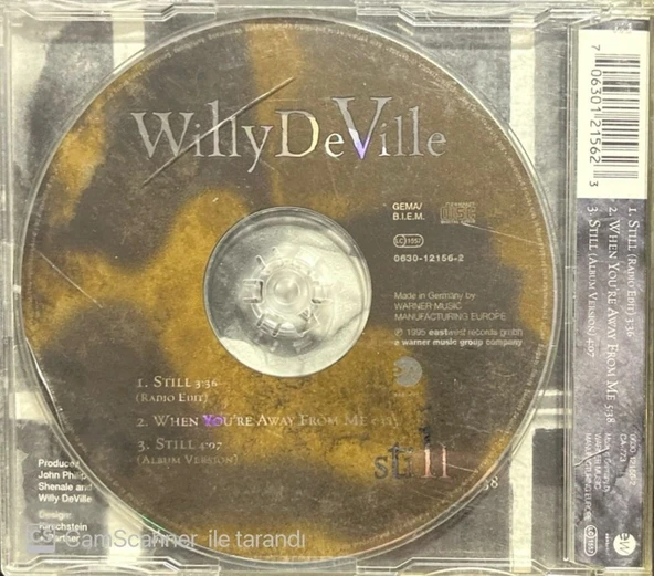 Willy DeVille Still Maxi Single CD - Resim 2