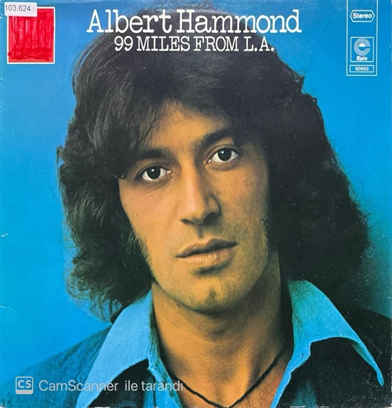 Albert Hammond 99 Miles From L.A. LP Plak ürün görseli 1