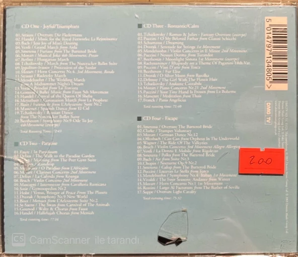 Classical Dreams Box Set 4 CD - Resim 2