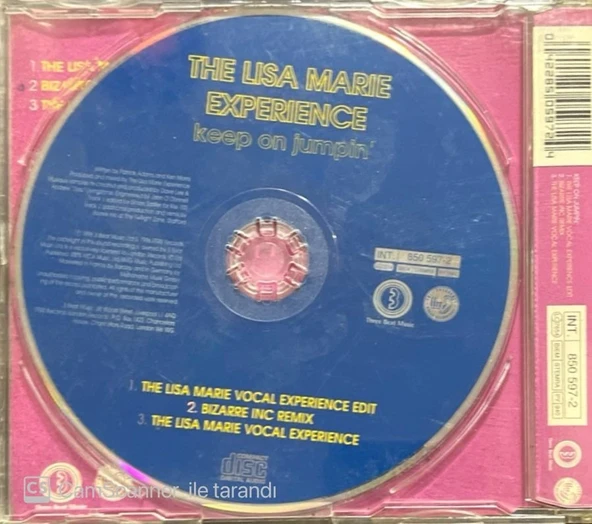 The Lisa Marie Experience Keep On Jumpin Maxi Single CD - Resim 2