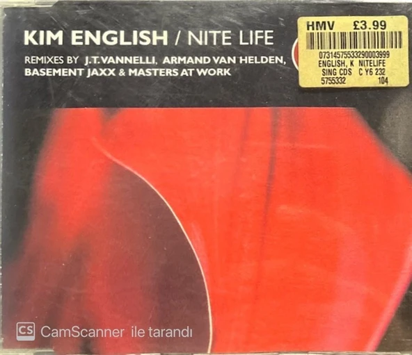 Kim English Nite Life Maxi Single CD ürün görseli 1