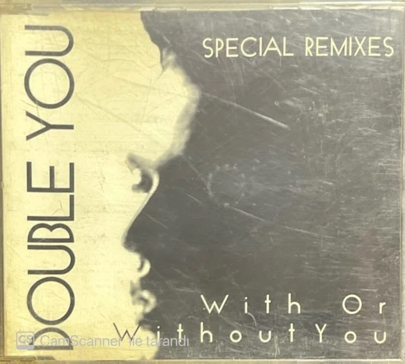 Double You With Or Without You Maxi Single CD ürün görseli 1