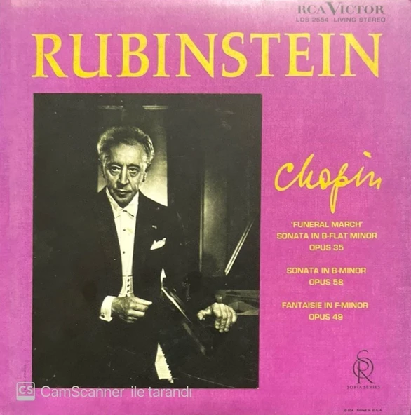 Arthur Rubinstein Chopin CD ürün görseli 1