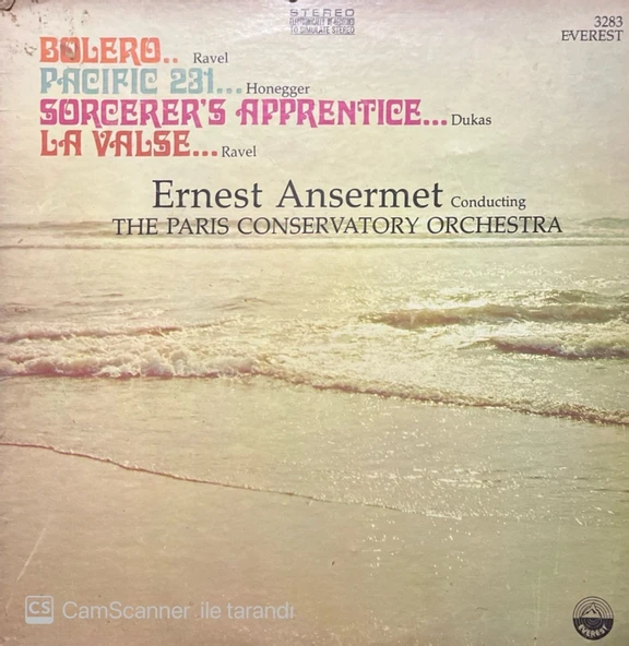 Ernest Ansermet Bolero Pacific 231 LP Plak ürün görseli 1