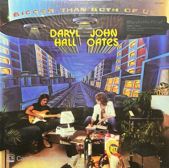 Daryl Hall John Oates Bigger Than Both Of Us 180 Gram Audiophile LP Plak ürün görseli 1