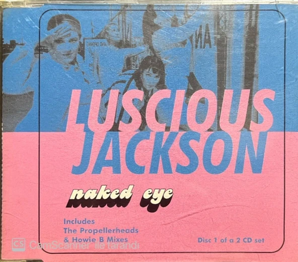 Luscious Jackson Naked Eye Maxi Single CD ürün görseli 1