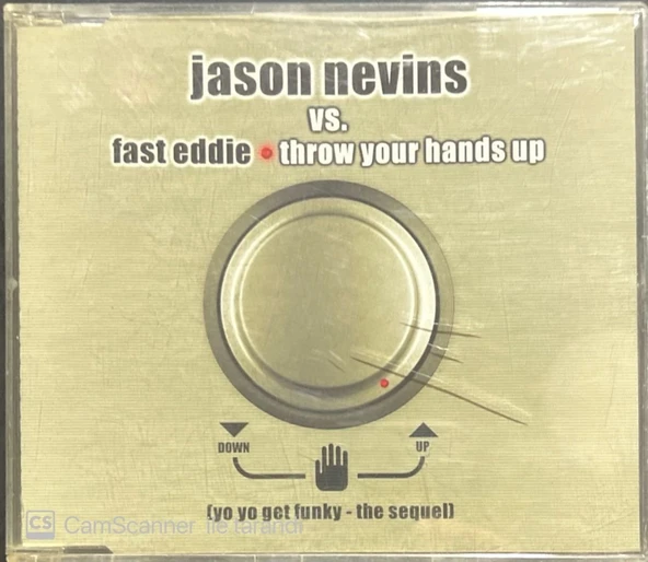 Jason Nevins vs. Fast Eddie Throw Your Hands Up Maxi Single CD ürün görseli 1