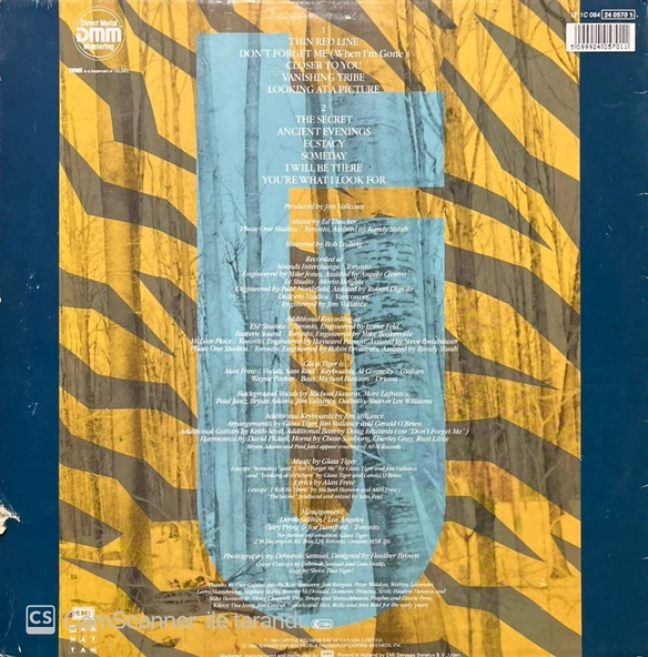 Glass Tiger The Thin Red Line Lp Plak - Resim 2