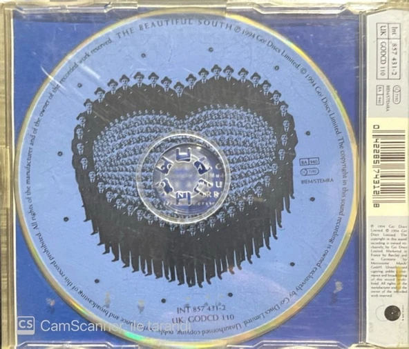 The Beautiful South Good As Gold Maxi Single CD - Resim 2