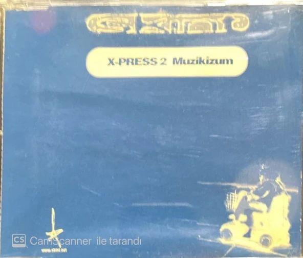 Skint  X-Press 2 Muzikizum Maxi Single CD ürün görseli 1