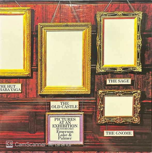 Emerson Lake Palmer Pictures At An Exhibition LP Plak ürün görseli 1