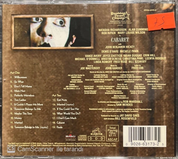 White Squall Soundtrack CD - Resim 2