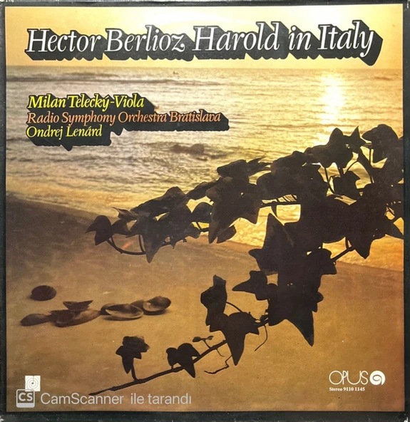 Hector Berlioz Harold In Italy LP Plak ürün görseli 1