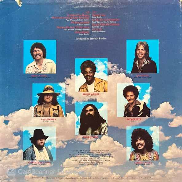 Rare Earth Back To Earth LP Plak - Resim 2
