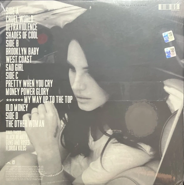 Lana Del Rey Ultraviolence LP Plak - Resim 2